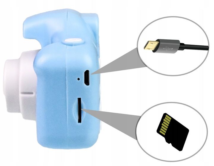 Lustrzanka KIDS PRO XL 2 CALOWY LCD ROZDZIELCZOŚĆ 1024p zdjęcie 8