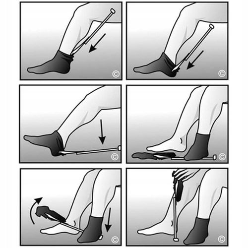 ŁYŻKA DO ZAKŁADANIA SKARPET I BUTÓW SUWAK OBUWIA dla Seniora na Arena.pl