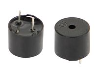 BUZER CZARNY bez generatora 12mm druk