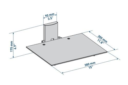 Półka pod TV SLIM STYLE AV SHELF PLUS na Arena.pl