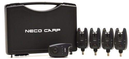 Zestaw sygnalizatorów Centralka 4+1 NECO CARP H104 na Arena.pl