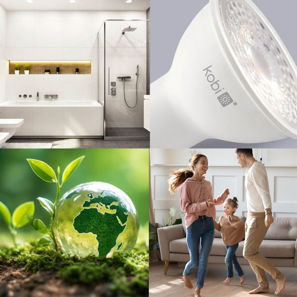 Zestaw 10x Żarówka LED GU10 5W PREMIUM Barwa NEUTRALNA Dioda SAMSUNG zdjęcie 5