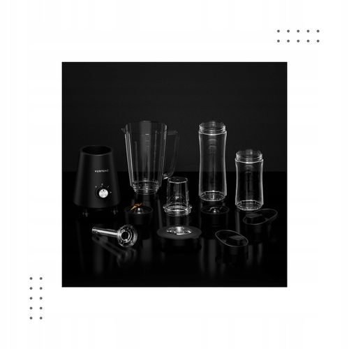 Blender Kielichowy VERTENZ mocny dwa bidony MIKSER 4w1 DO SMOOTHIE na Arena.pl