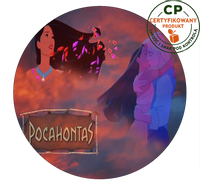 Opłatek na tort Pocahontas