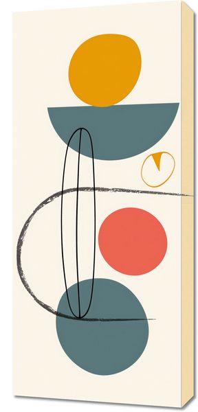 Obraz 40x90cm Równe Kompozycje zdjęcie 1