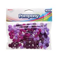 POMPONY 10MM BREWIS POM11 ODCIENIE FIOLETOWEGO