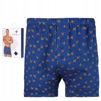 Bokserki Męskie Luźne Bawełniane 100% Gładkie KLASYCZNE KOLOROWE MORAJ 4XL