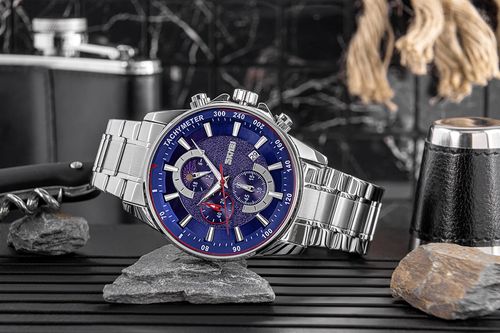 zegarek męski skmei 9250sibu + box na Arena.pl