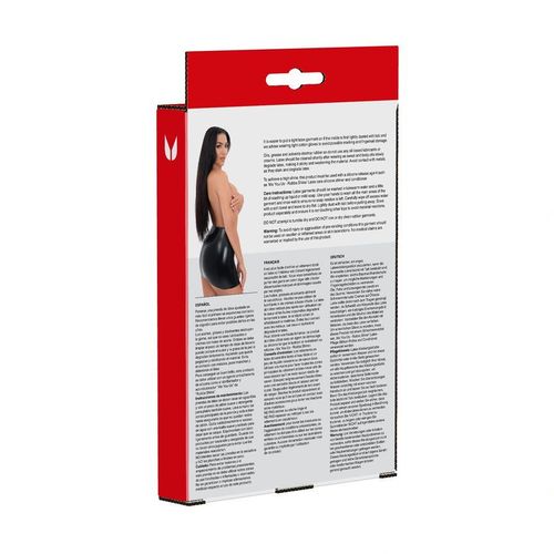 me you us latex mini skirt large na Arena.pl