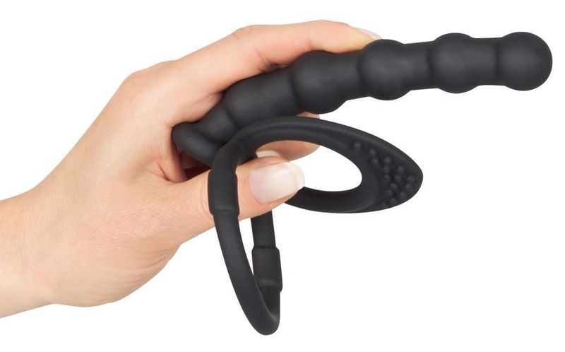 Black Velvets Cock & Ball Ring zdjęcie 4