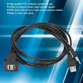 PRZEDŁUŻACZ USB 2.0 PODWÓJNY INTERFEJS 2M