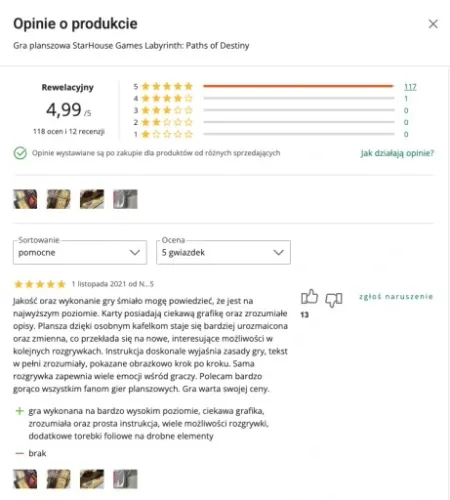 GRA PLANSZOWA Labirynt Ścieżki Przeznaczenia TWÓJ PREZENT na Walentynki na Arena.pl