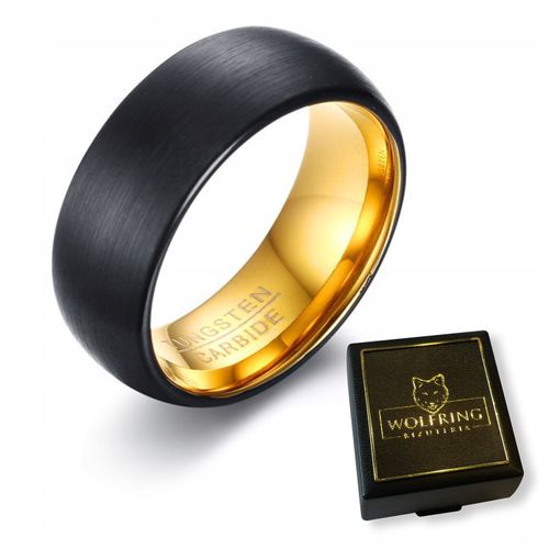 OBRĄCZKA PIERŚCIEŃ z Wolframu WOLFRING EU22 US10 na Arena.pl