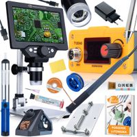 ZESTAW LUTOWNICZY ROSFIX 8W1 Z MIKROSKOPEM T12 NANOZOOM TOPNIK CZYŚCIK