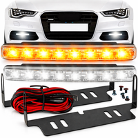 LAMPY DO JAZDY DZIENNEJ Z KIERUNKOWSKAZEM 8 LED DZIENNE Z KIERUNKIEM DRL