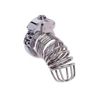 Stainless Steel Penis Cage 1 With Advanced Locking Mechanism