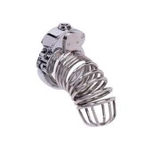 Stainless Steel Penis Cage 1 With Advanced Locking Mechanism