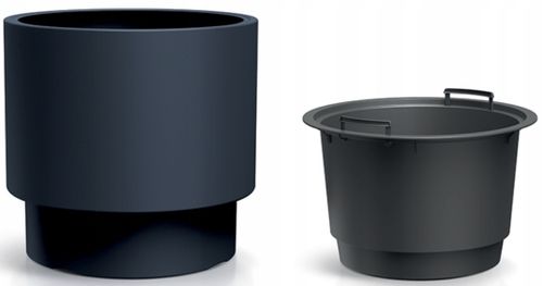 DONICZKA OSŁONKA NA KWIATY WKŁAD HEOS BIAŁA 30CM na Arena.pl