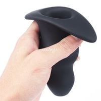 Wielki Tunel Analny Xl Silikonowy Korek Z Otworem