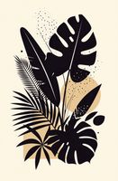 Plakat 53x81cm Tropikalny Raj