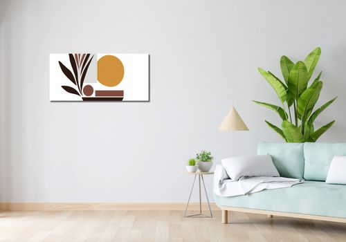 Obraz 90x40cm Stylizacja Roślin na Arena.pl