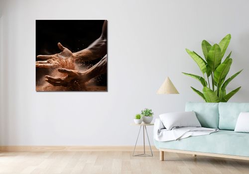 Obraz 90x90cm Taniec Ziemi na Arena.pl