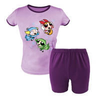 Krótka Piżama dziecięca Atomówki