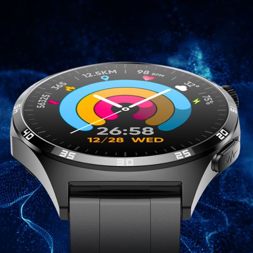 SMARTWATCH męski Rubicon F38 silver/grey silicon PROF na Arena.pl