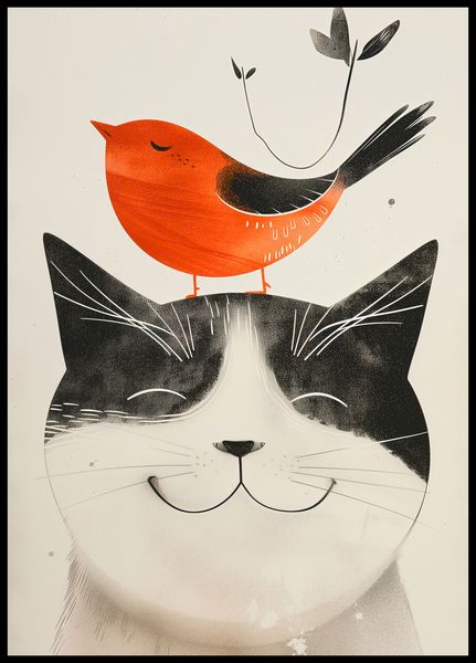 Plakat 64x90cm Pyzaty Przyjaciel zdjęcie 2