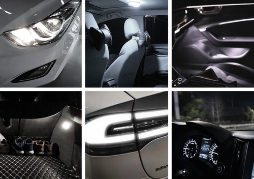 Żarówki H1 HQ Automotive +150% Więcej Światła Hyper White + W5W LED Clear na Arena.pl