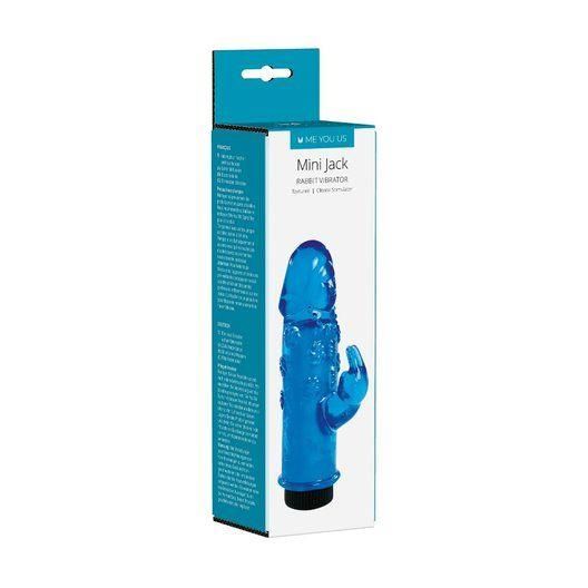 Me You Us Jack Rabbit Vibrator Blue zdjęcie 1
