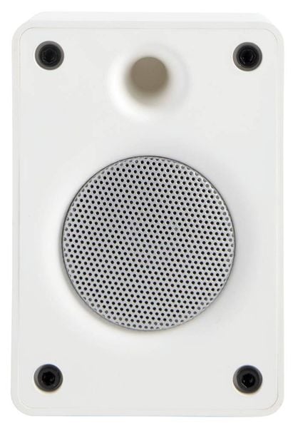 Głośnik Bluetooth OLD SCHOOL, biały zdjęcie 2