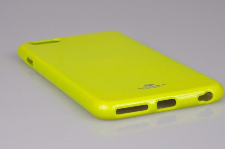 Etui Mercury Goospery Jelly Case (Z) do APPLE iPhone 6 Plus / iPhone 6S Plus limonka zdjęcie 4