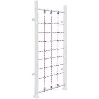 siatka wspinaczkowa drewniana biały MAŁPISZON