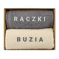 Ręczniki Kąpielowe na Prezent Komplet z Haftem dla Faceta Kobiety Urodziny