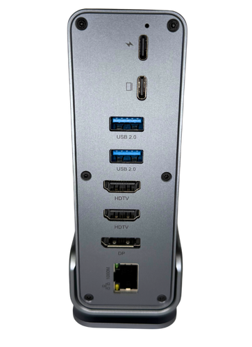 Stacja dokująca Hub USB-C 16w1 3x4K 2xHDMI+DP PD100W LAN na Arena.pl