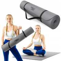 Duża mata 190x80cm do ćwiczeń jogi pilatesu fitness karimata nbr Trex