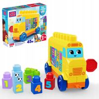 MEGA BLOKS AUTOBUS BUDUJ I LICZ POJAZD I KLOCKI