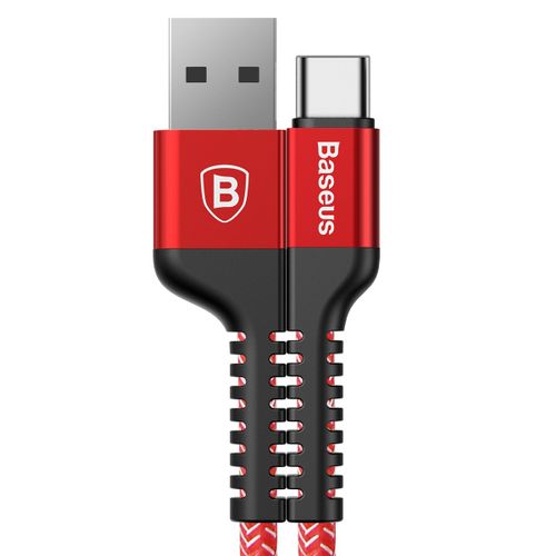Kabel USB Type-C Baseus Anti-break 2A 150cm czerwony na Arena.pl