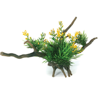AQUA NATURA Roślina sztuczna ozdoba dekoracja akwarium terrarium korzeń 34c
