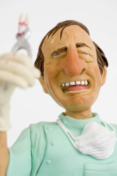 DUŻA FIGURKA DENTYSTA - Guilermo Forchino (FO85515) zdjęcie 4