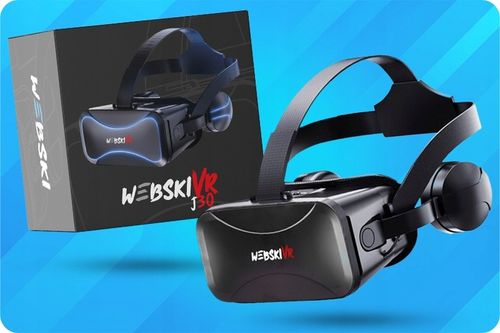 GOGLE VR OKULARY ZE SŁUCHAWKAMI DO FILMÓW 3D 360 na Arena.pl