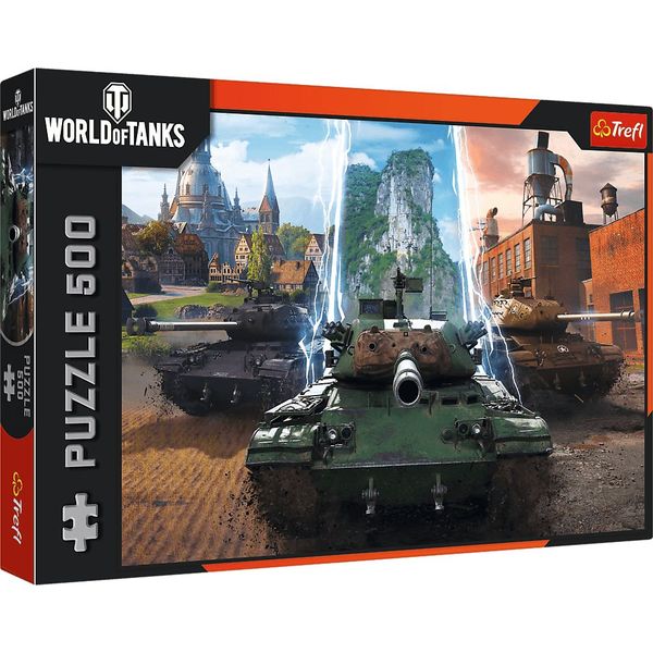 Puzzle 500 Czas Na Akcję! 37535 zdjęcie 1