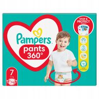 Pampers Pants Pieluchomajtki, rozmiar 7, 74 szt, 17kg+