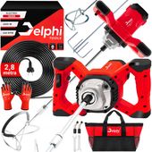 MIESZADŁO DO KLEJU BETONU ZAPRAW FARB ELEKTRYCZNE 2x MIESZALNIK