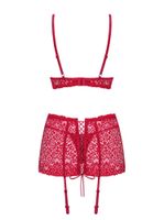 biustonosz pas stringi sex komplet obsessive s/m