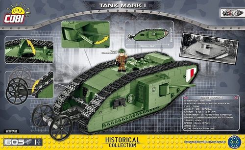 Tank Mark I czołg brytyjski na Arena.pl