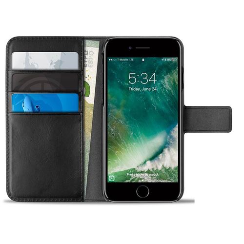 PURO BOOKLET WALLET CASE Apple iPhone 7/8 Plus - BLACK na Arena.pl