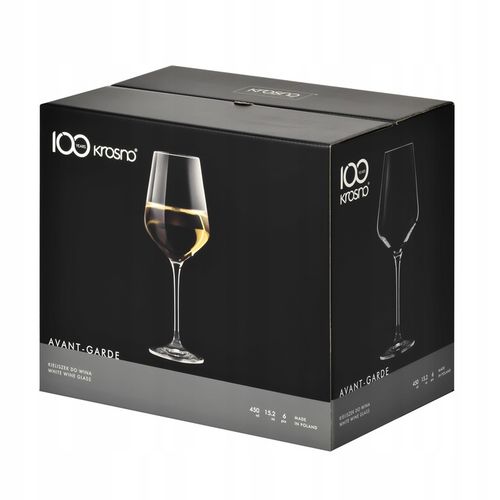 Kieliszki do wina białego Avant-Garde KROSNO 6szt na Arena.pl