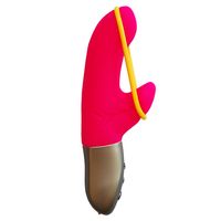 Wibrator króliczek silikonowy, gumka przenosząca wibracje. Luksusowy gadżet